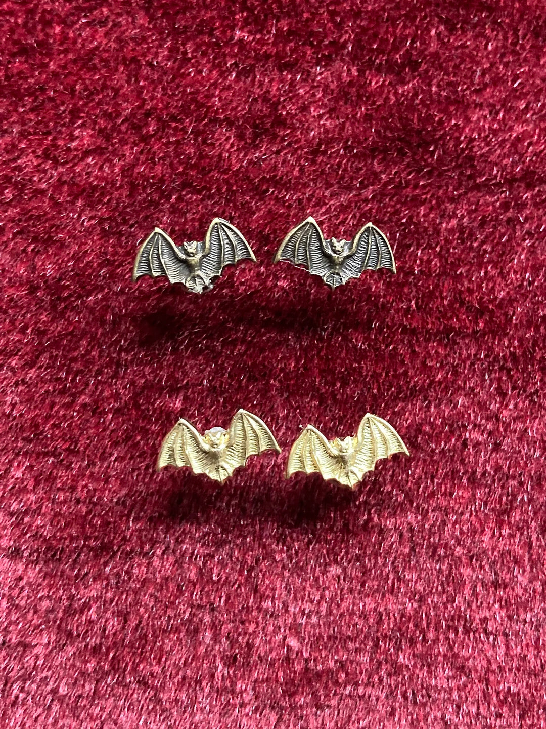 Bat Stud Earrings