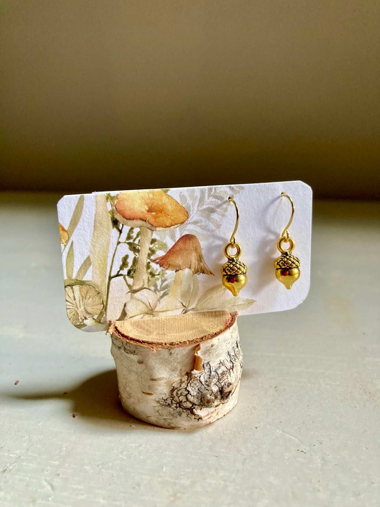 Acorn Earrings - 3 Styles