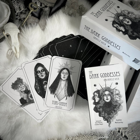 Caitlin McCarthy's Dark Goddesses Oracle Deck