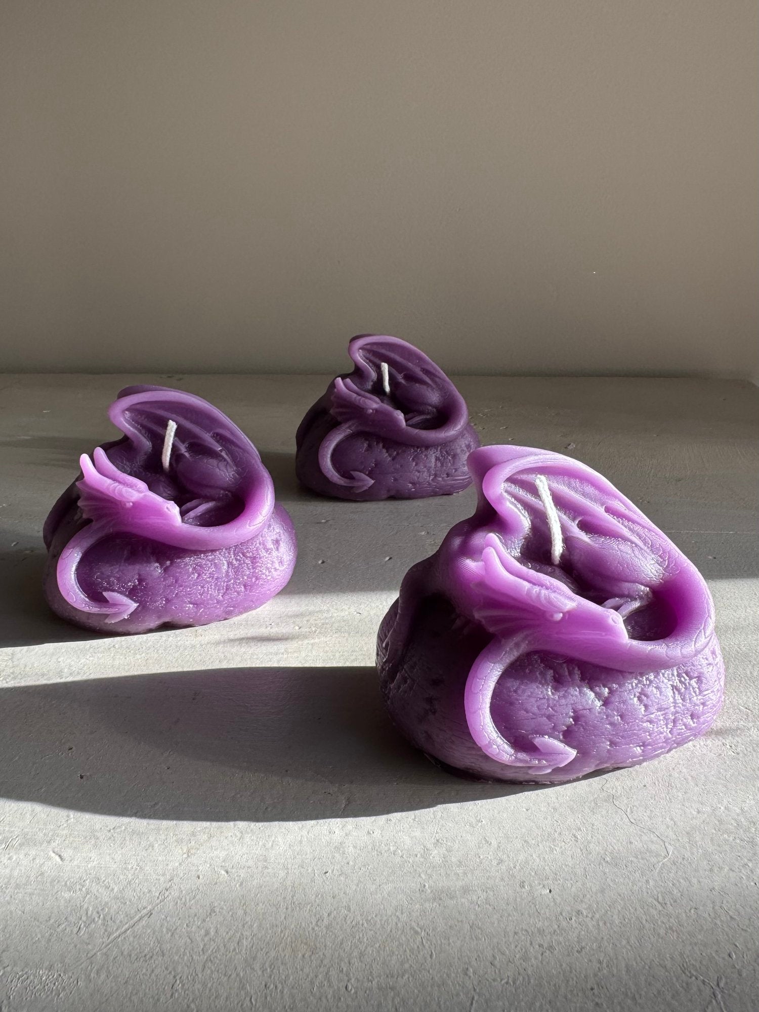 Dragon Protector Beeswax Candle