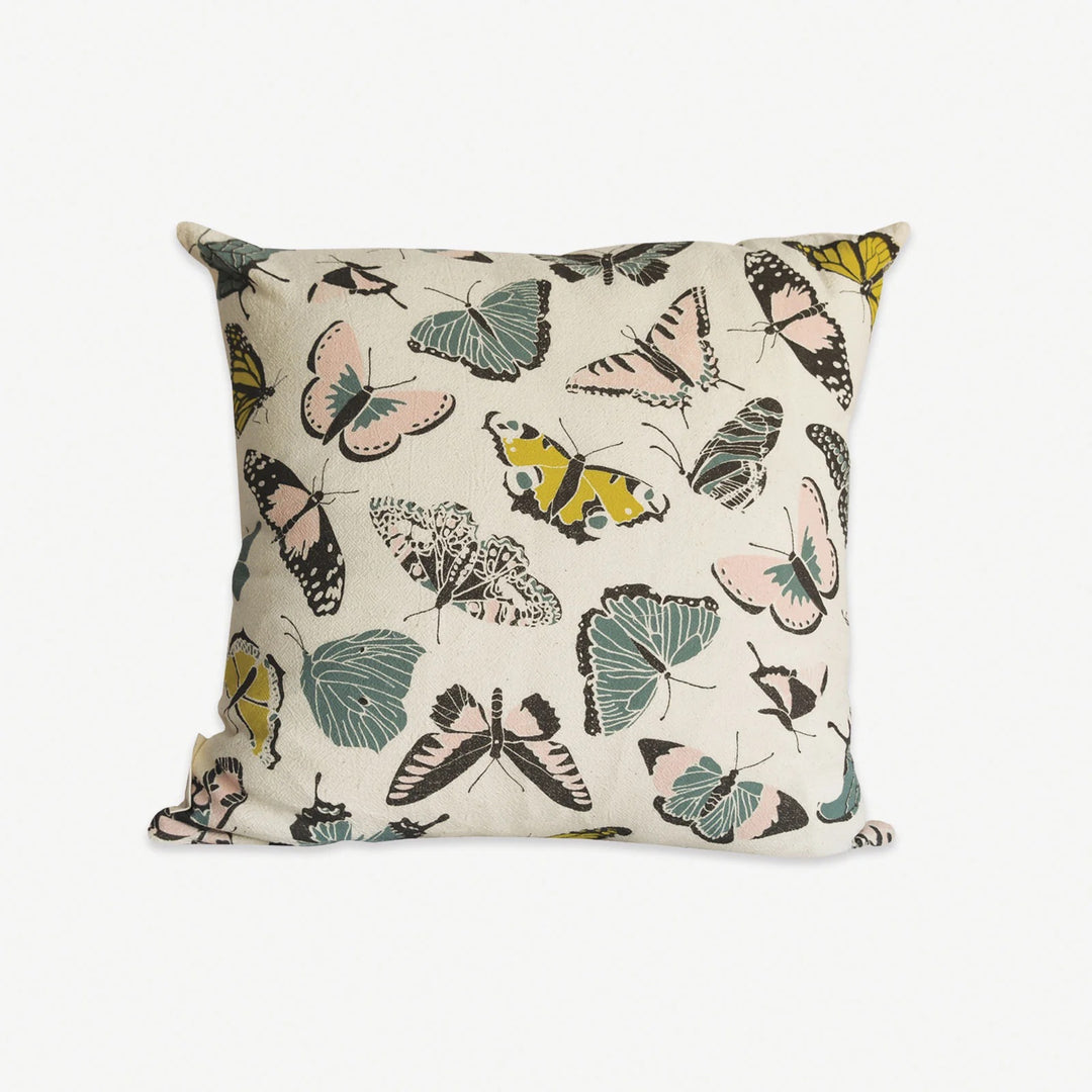 Butterfly House Pillow