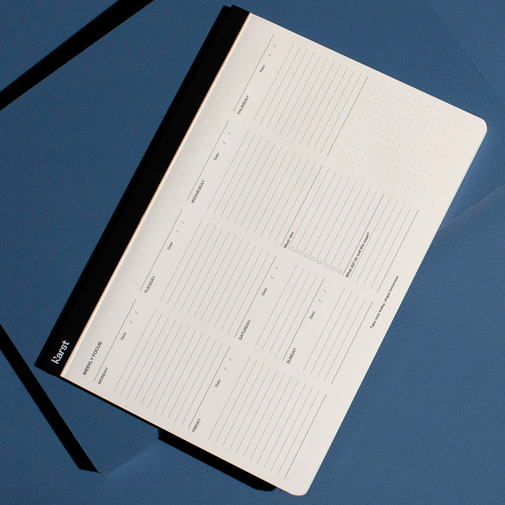 Karst Stone Paper Weekly Deskpad