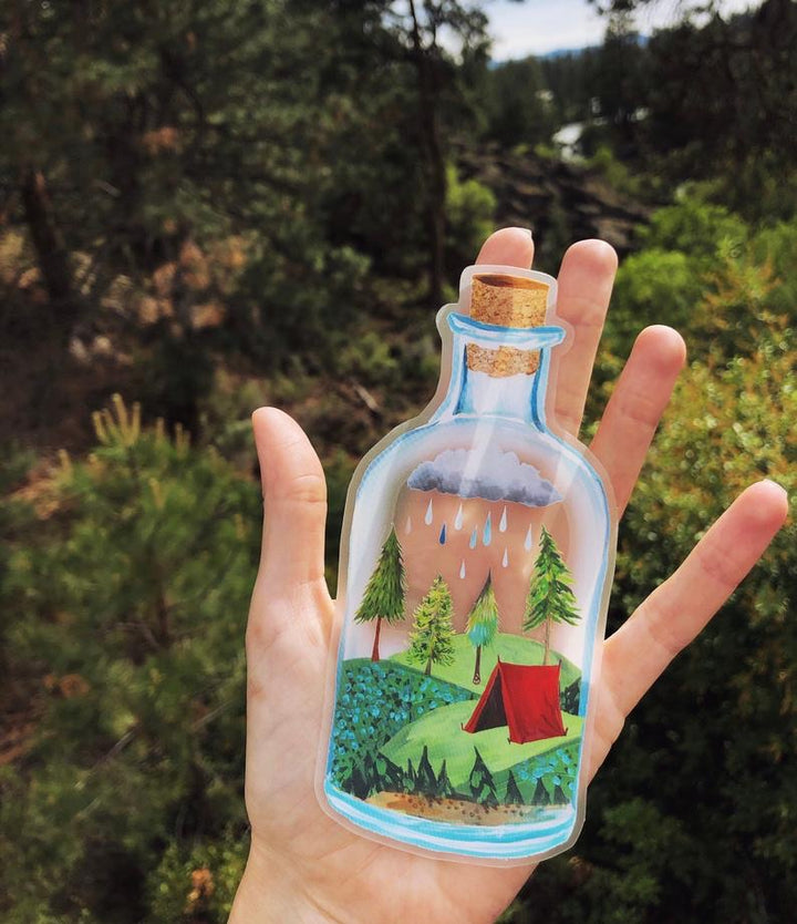 Wilderness in a Bottle Sticker