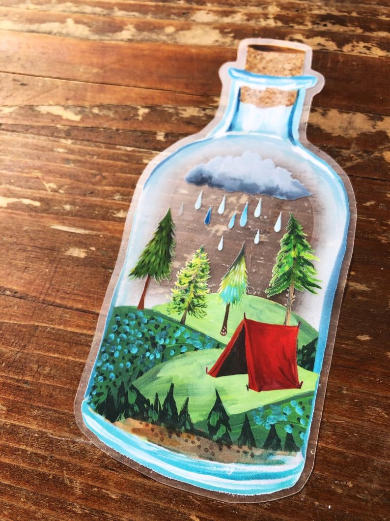 Wilderness in a Bottle Sticker