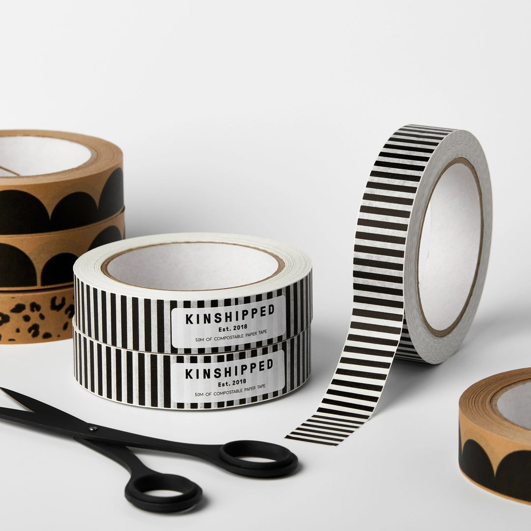 JUMBO Striped Paper Tape