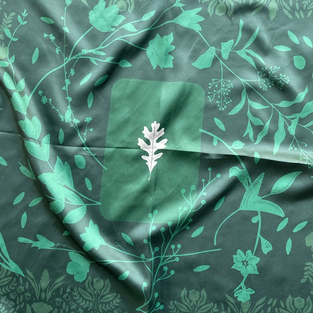 Southern Botanic Green Altar Cloth