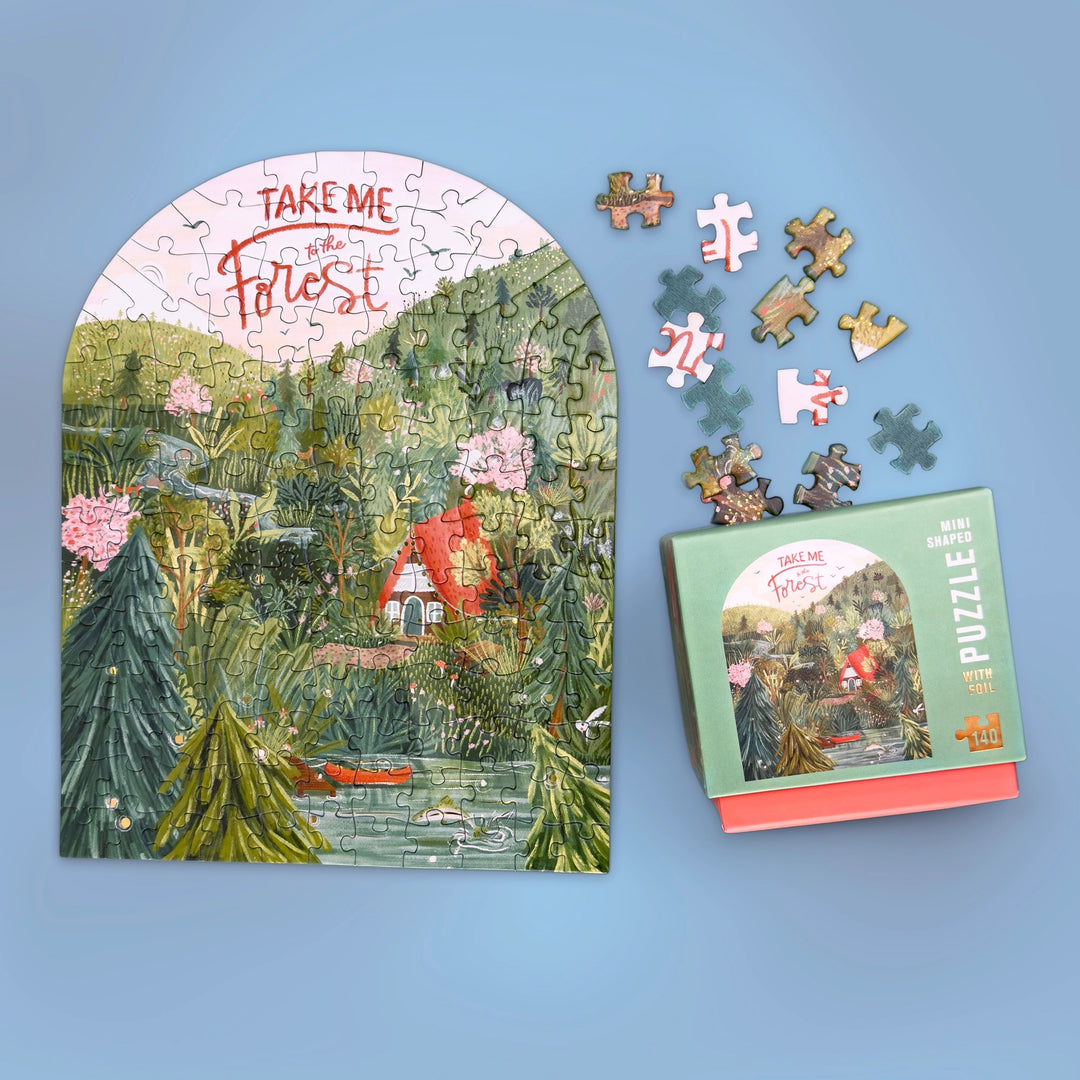 Take Me To The Forest Mini Jigsaw Puzzle