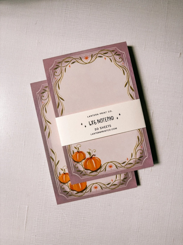 Pumpkin Patch Notepad