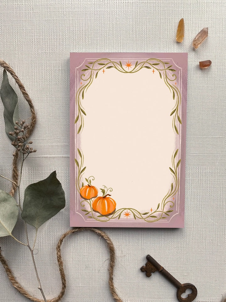 Pumpkin Patch Notepad