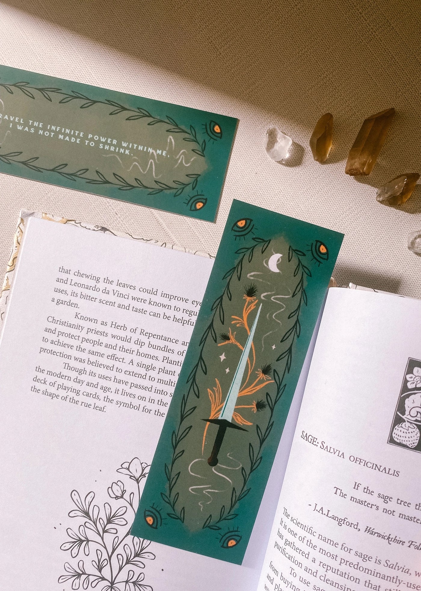 Sword Bookmark – Of Aspen Curated Gifts