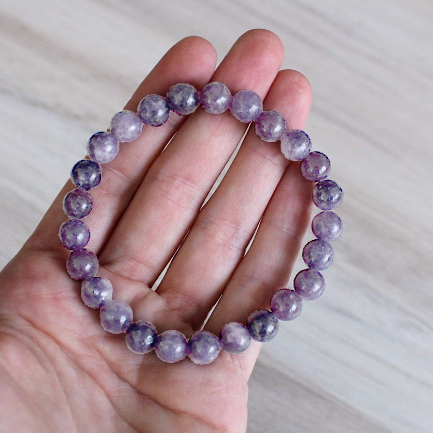Lepidolite - Crystal Bracelet