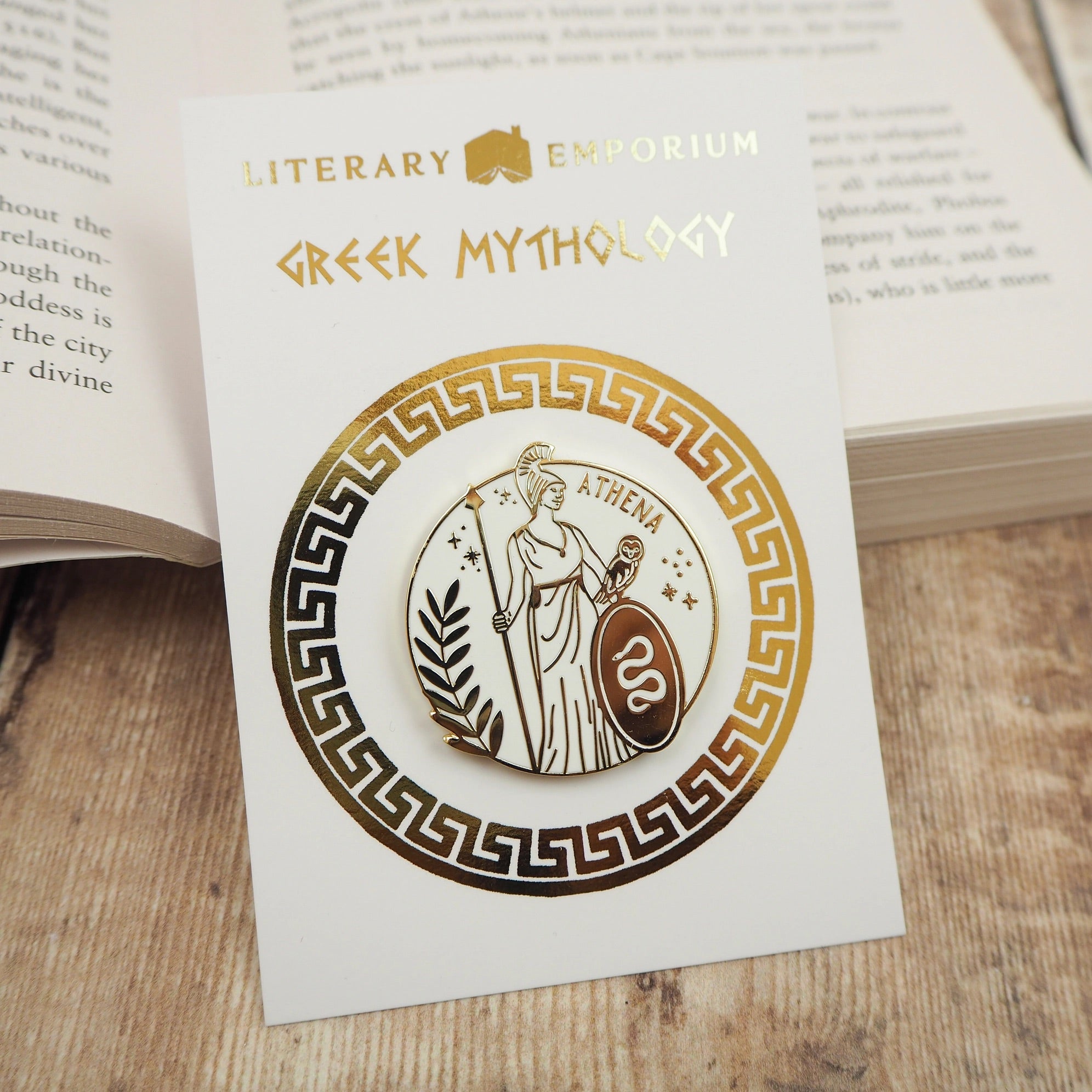 Goddess Athena Pin