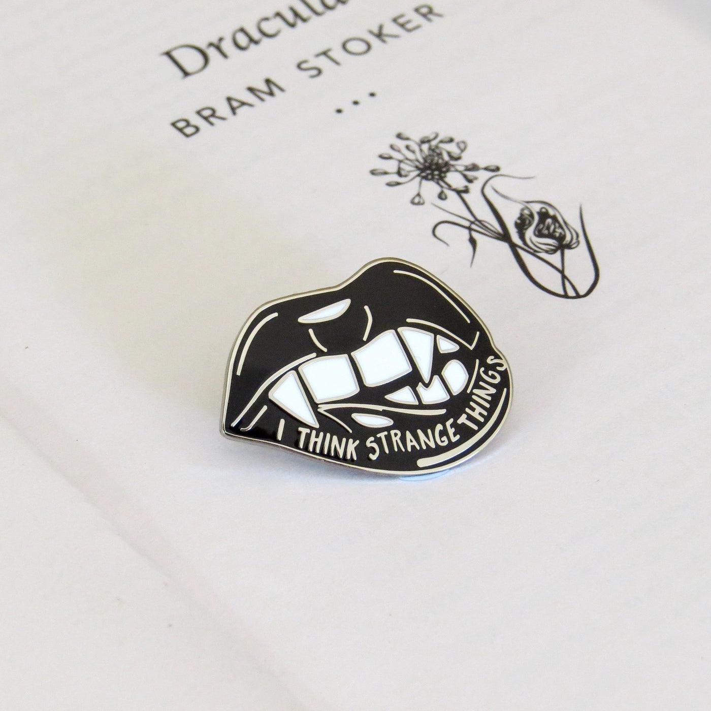 Dracula Love Bite Pin
