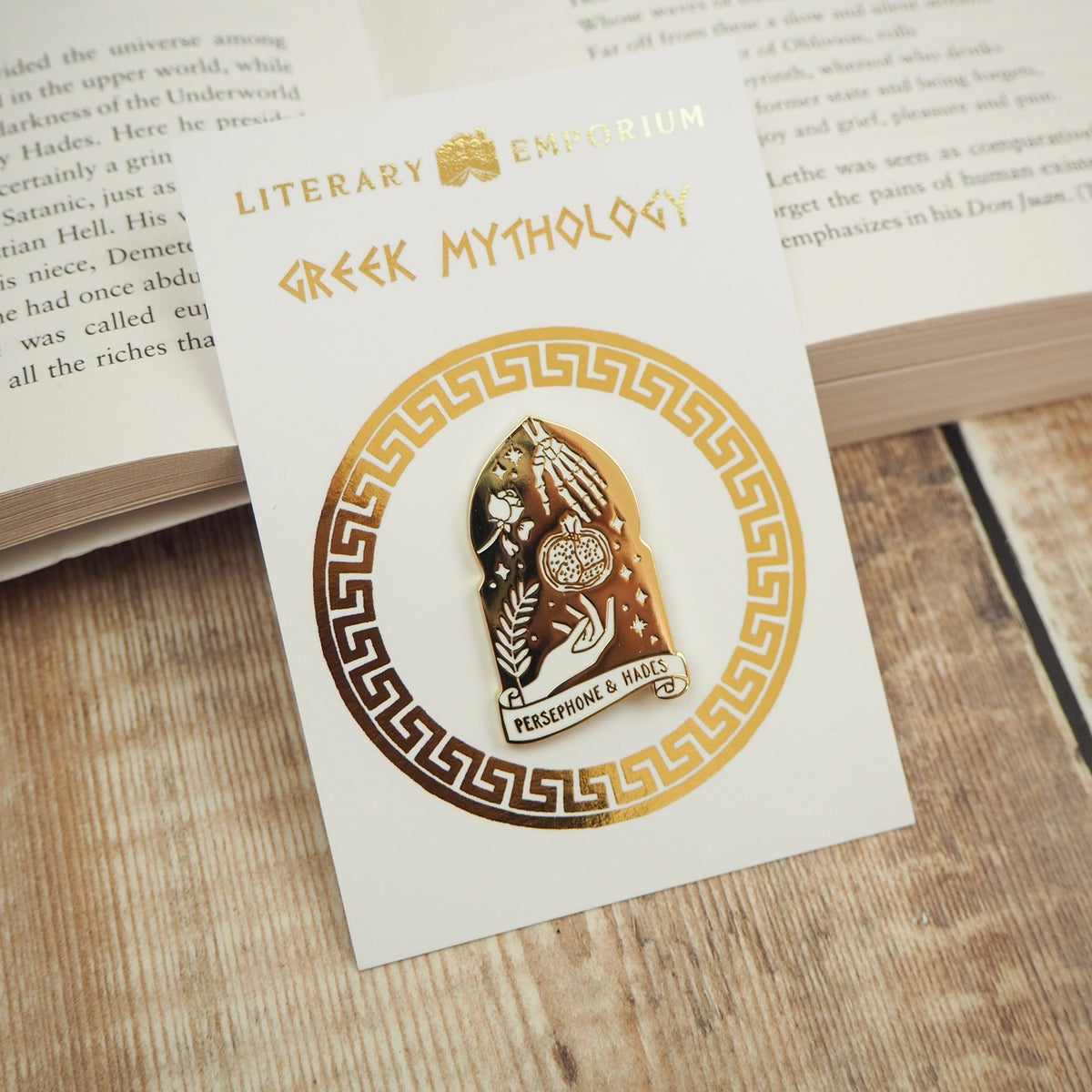 Persephone and Hades Pin – Of Aspen Curated Gifts