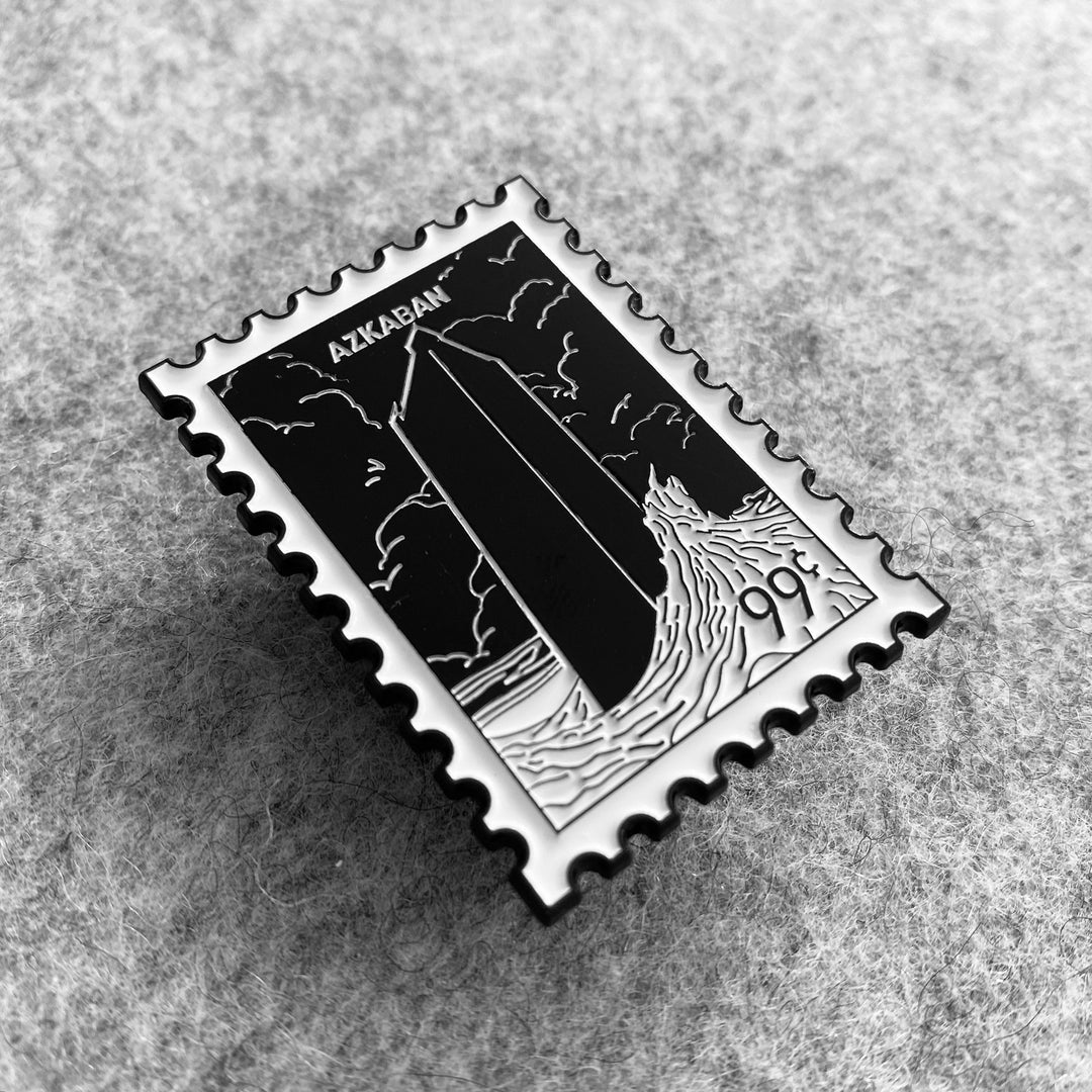 Wizard Prison Stamp Pin