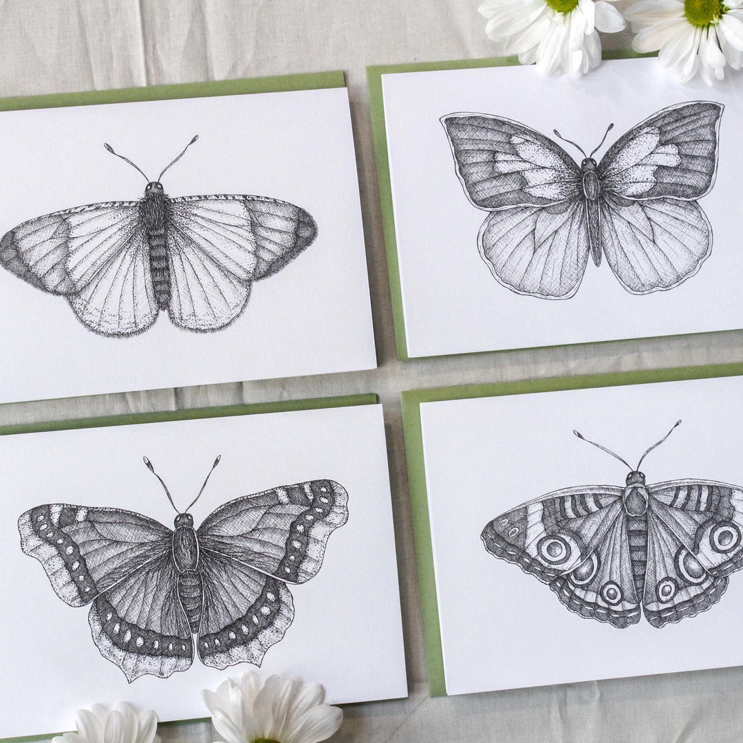 Butterflies Assorted Card Boxed Set