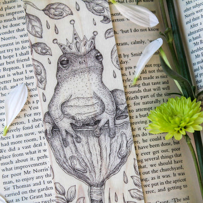 The Lotus Prince Wood Bookmark