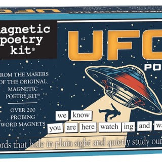 UFO Poet Magnetic Poetry Kit