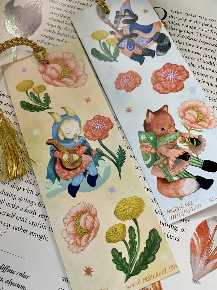 Knight, Wizard, Bard Bookmark