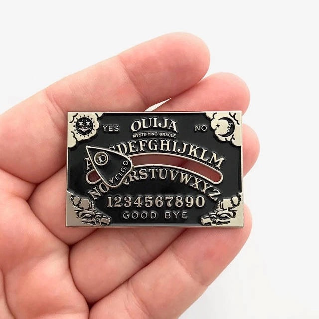 Ouija Board Pin - Black Variant