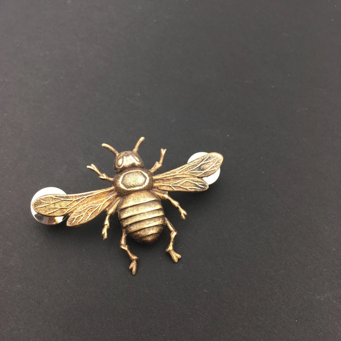 Brass Honeybee Pin