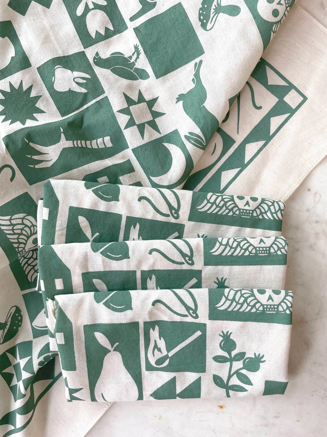 Quilted Graphic Bandana
