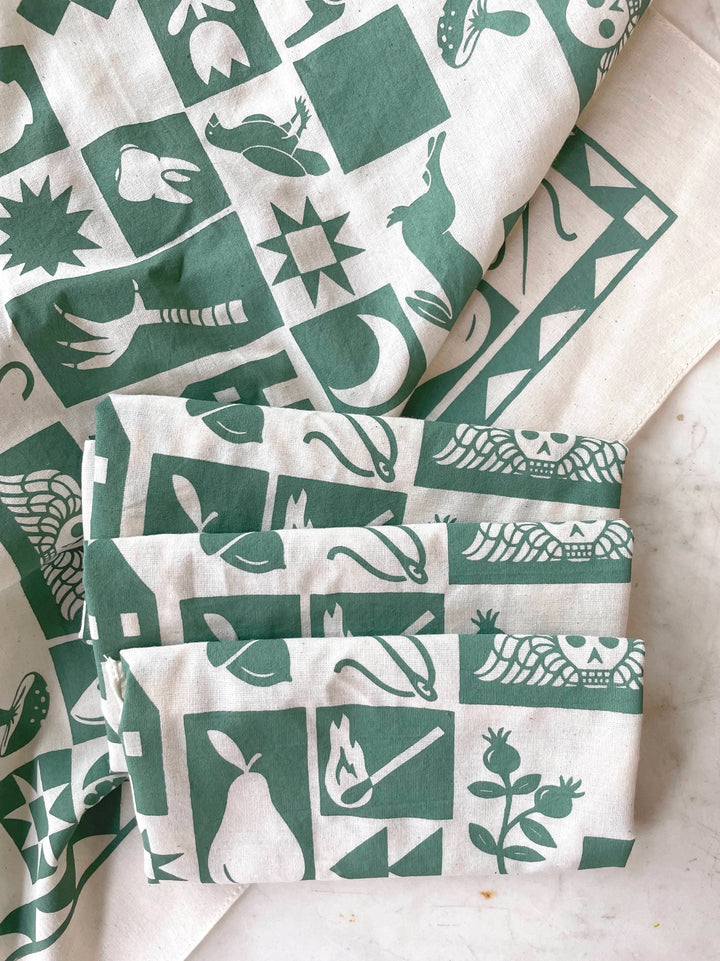 Quilted Graphic Bandana