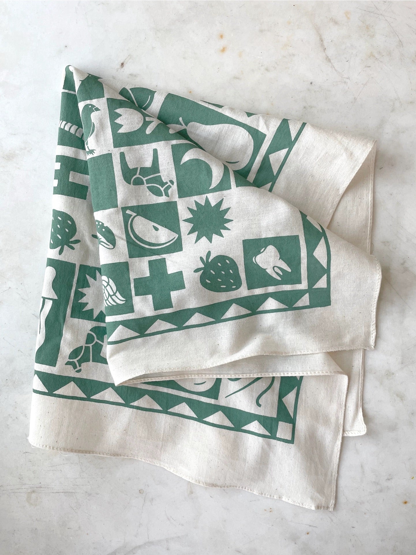 Quilted Graphic Bandana