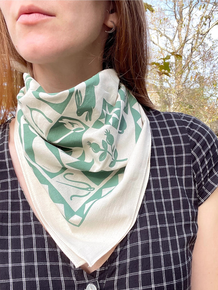 Quilted Graphic Bandana