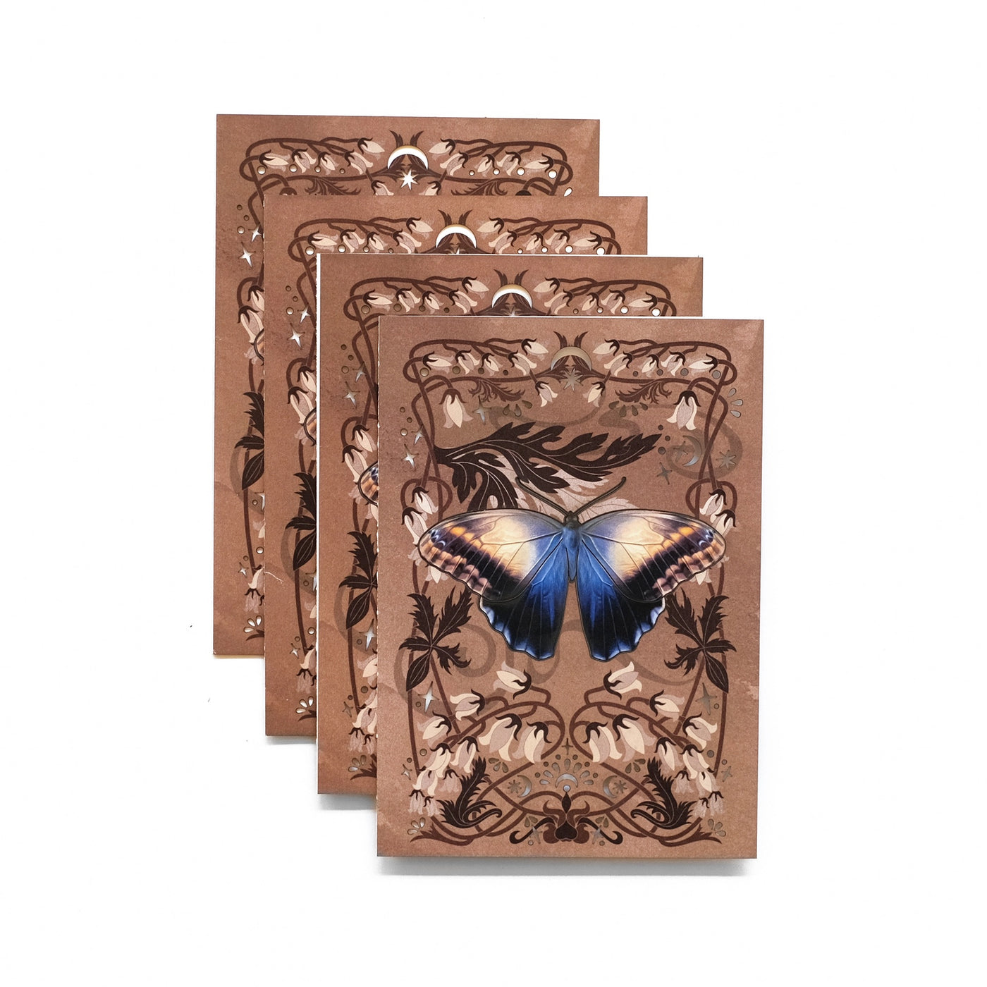 Owl Butterfly Pop-Out Greeting Card