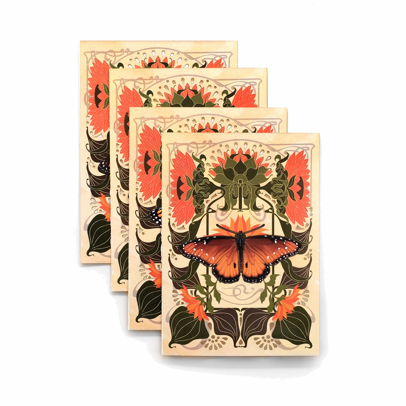 Queen Butterfly Pop-Out Greeting Card
