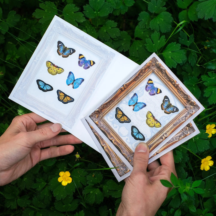 Sunny Mini Butterfly Pop-Out Greeting Card