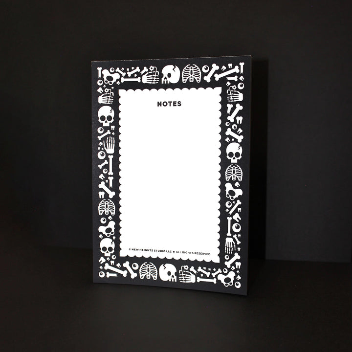 Skeletal Grave Notepad