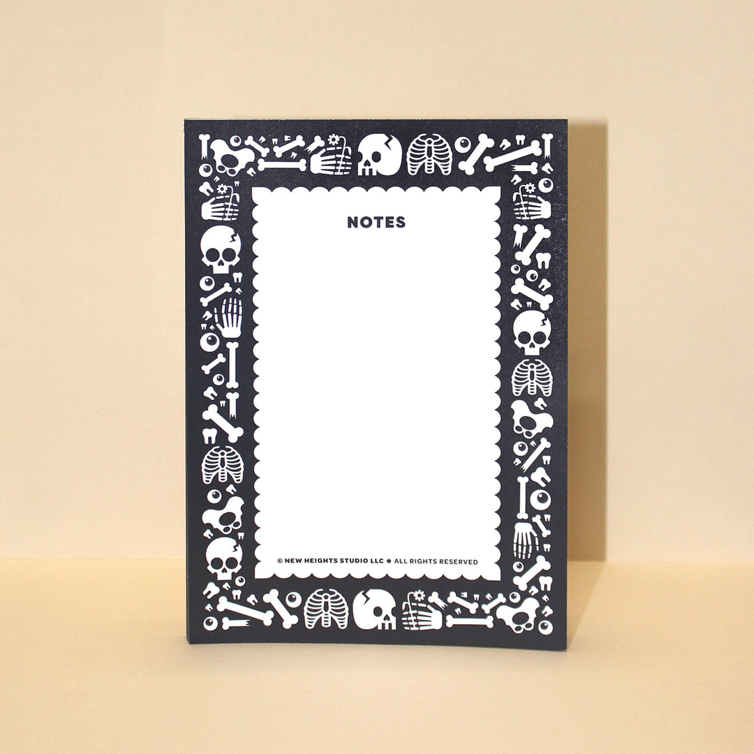 Skeletal Grave Notepad