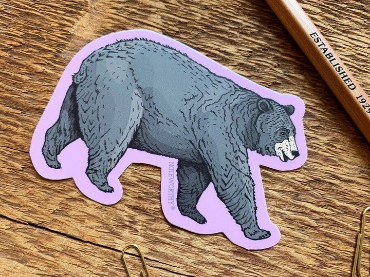 Black Bear Sticker