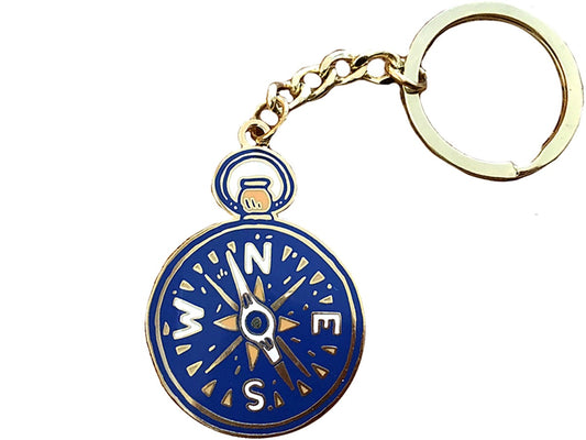 Compass Keychain