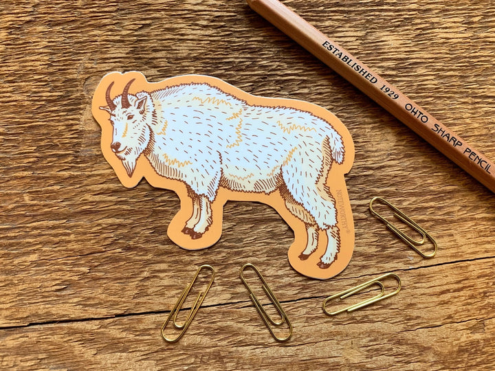 Mountain Goat Sticker