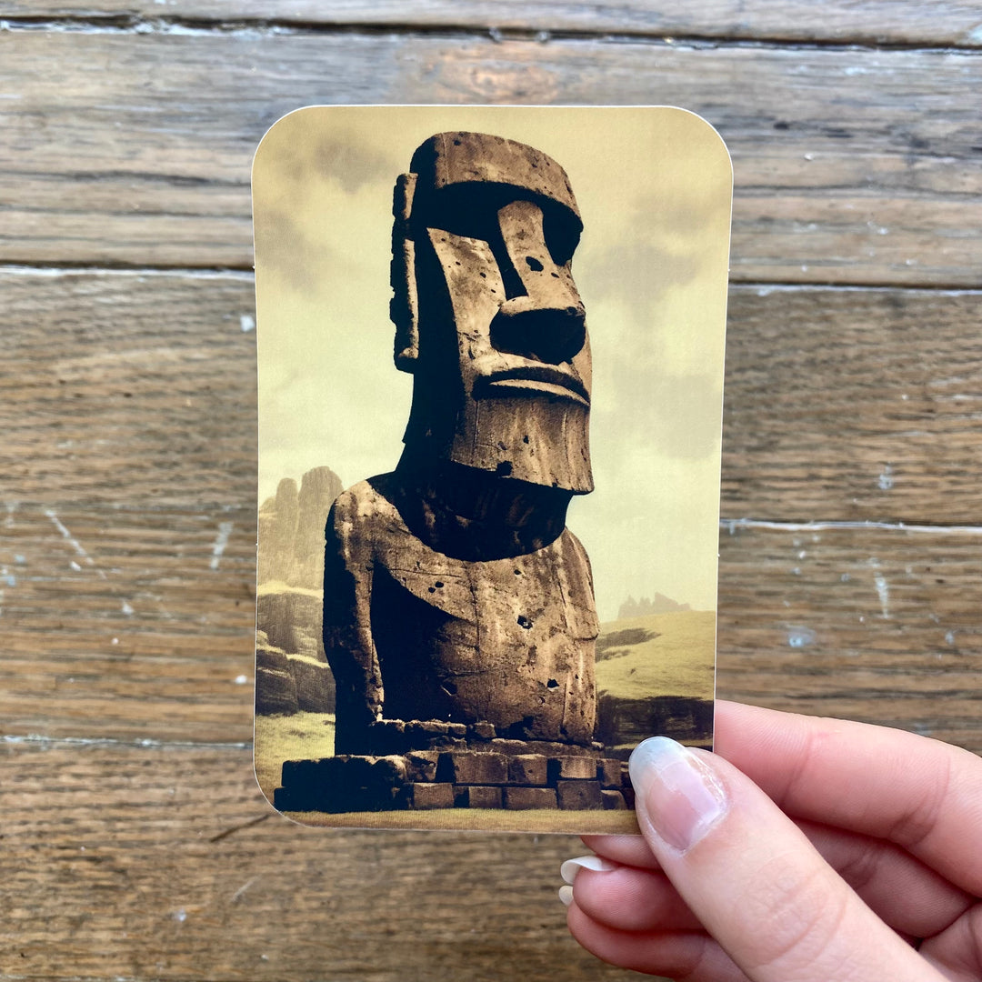 Easter Island Moai Sticker