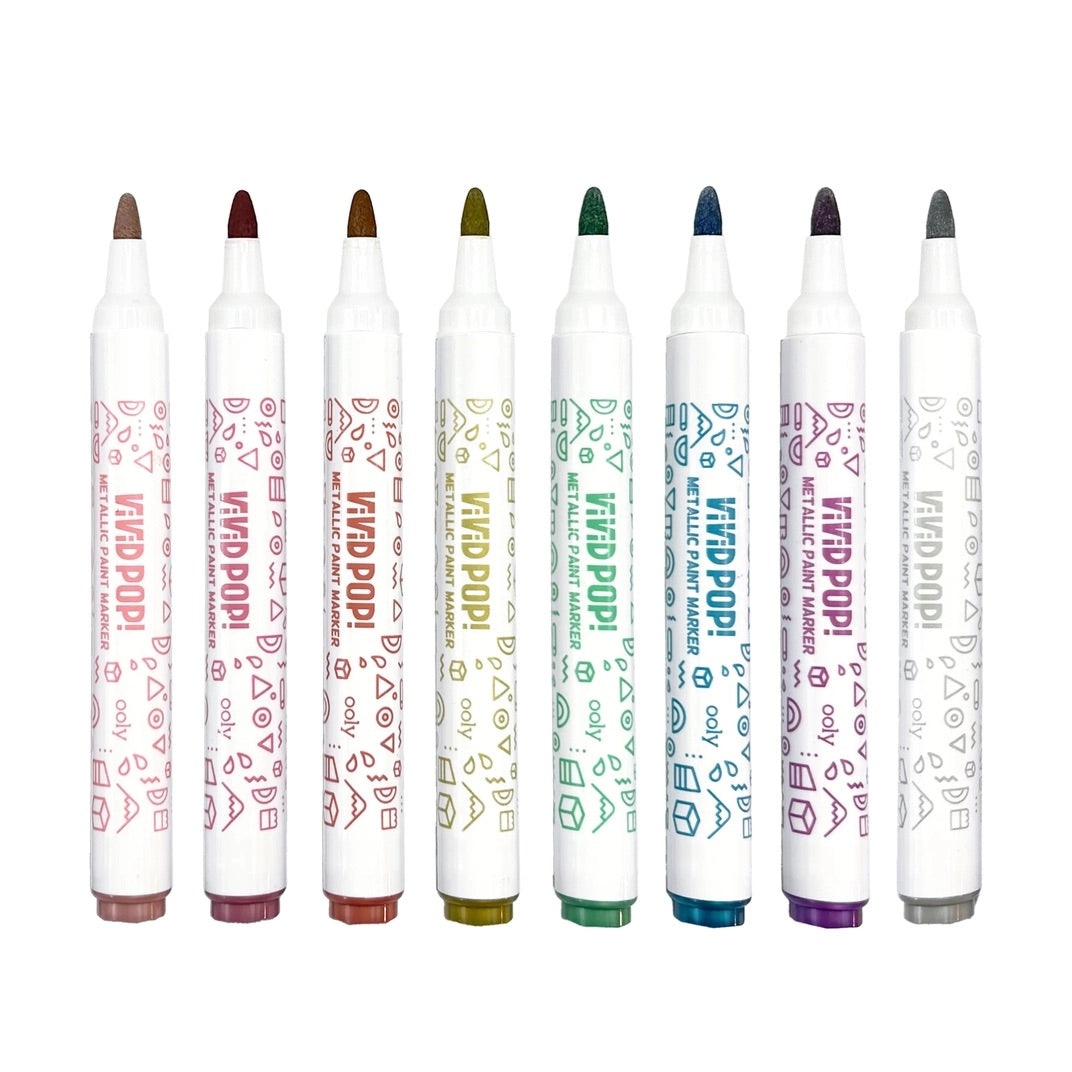 Ooly Vivid Pop - Water-Based Paint Markers