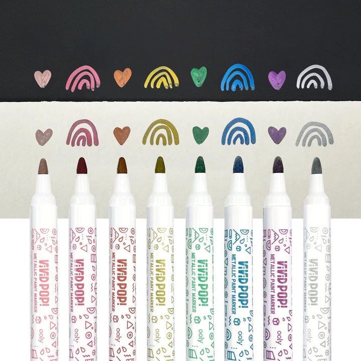 Ooly Vivid Pop - Water-Based Paint Markers