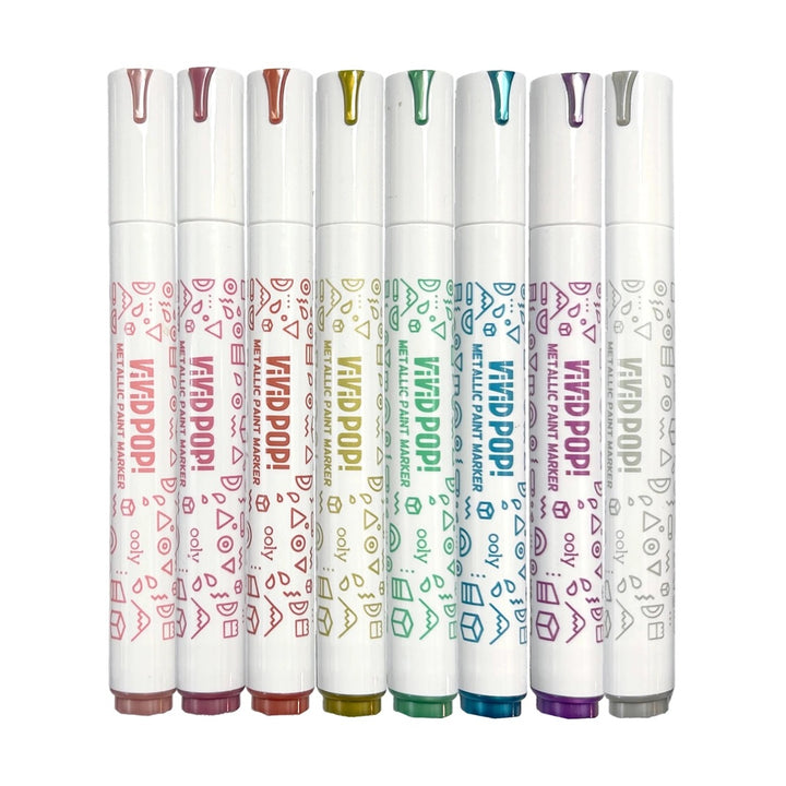 Ooly Vivid Pop - Water-Based Paint Markers