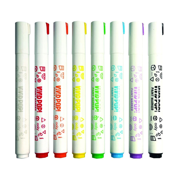 Ooly Vivid Pop - Water-Based Paint Markers