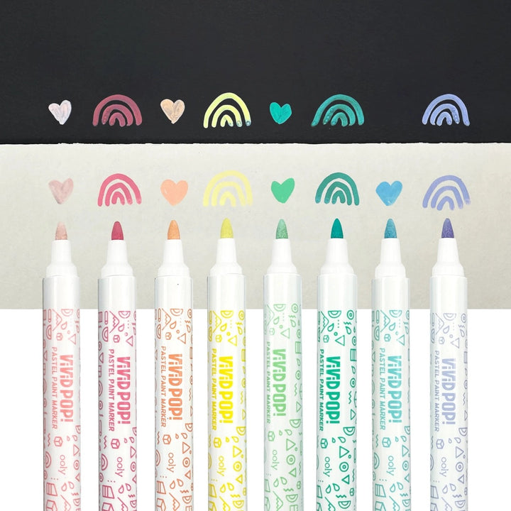 Ooly Vivid Pop - Water-Based Paint Markers