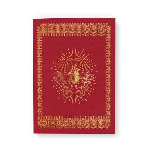 Ferox Femina Crimson Notebook