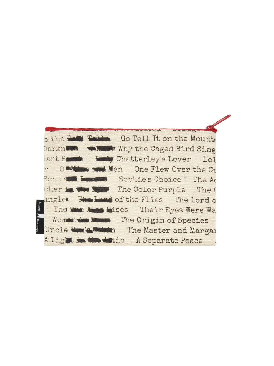 Banned Books Pencil Pouch