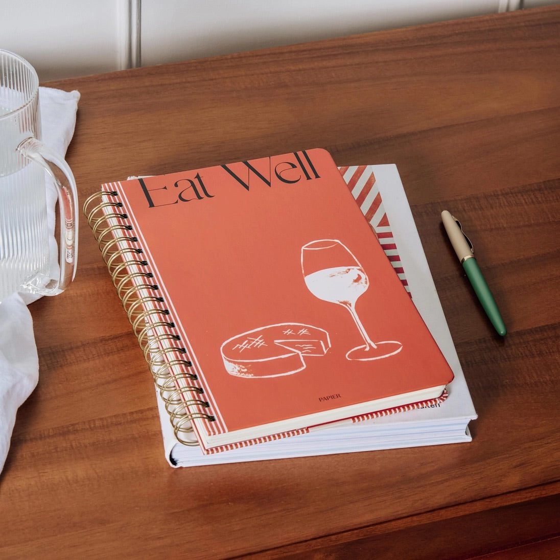 Eat Well Spiral Recipe Journal