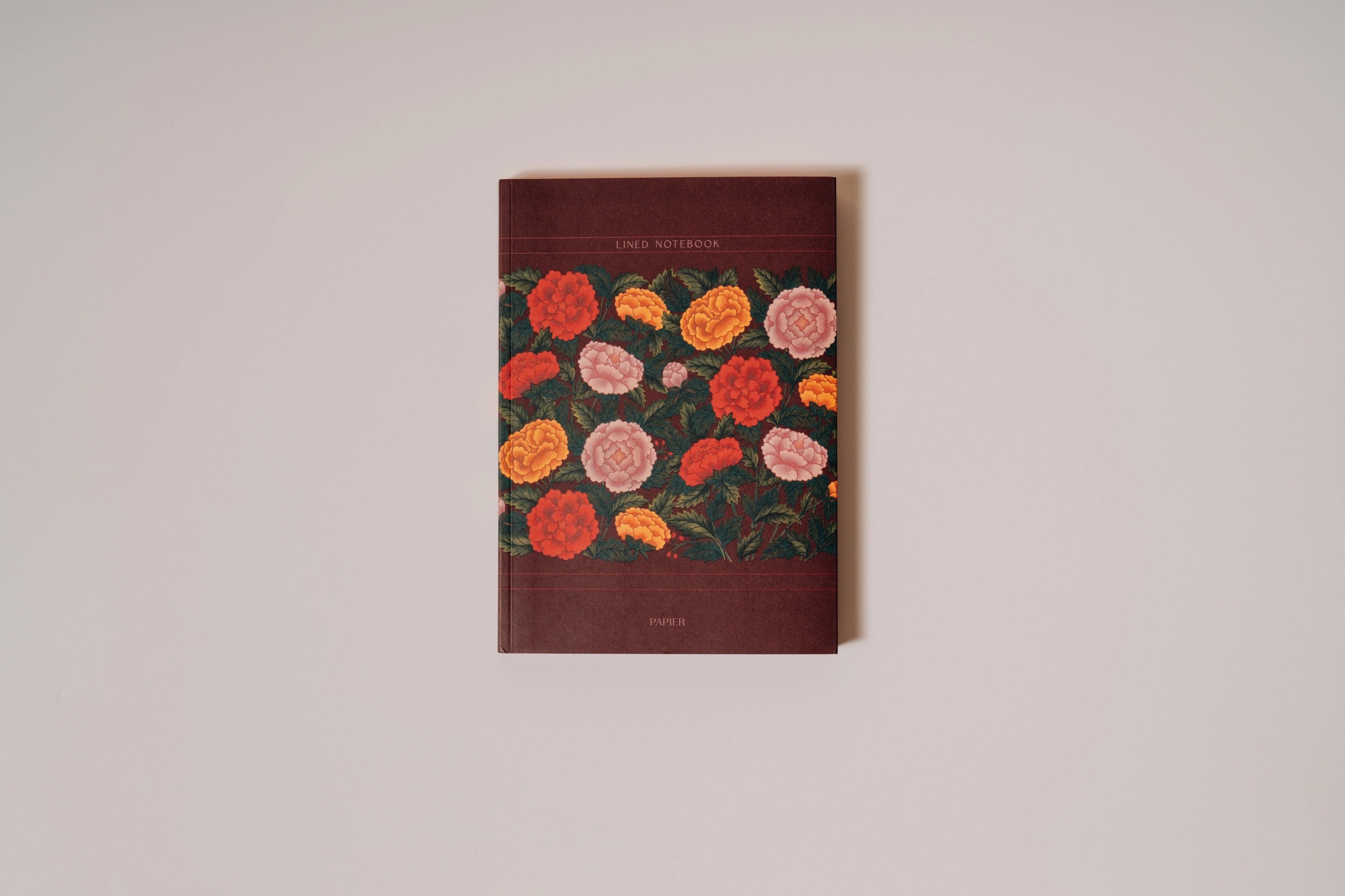 Persephone's Floral Lined Notebook