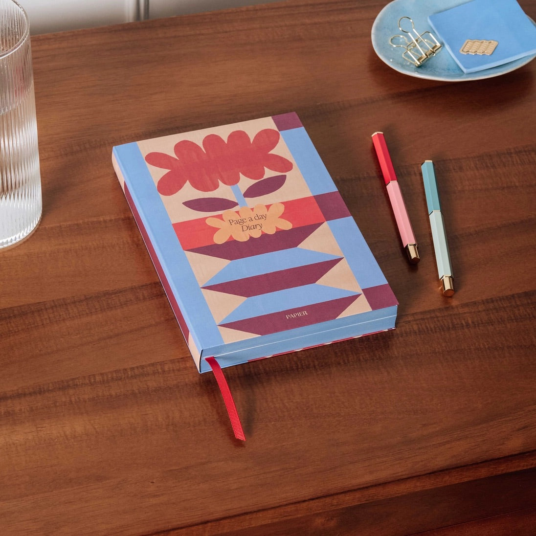 Floral Undated Page-A-Day Planner