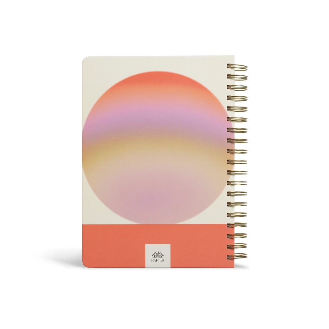 Gradient Orb Spiral Undated Daily Planner