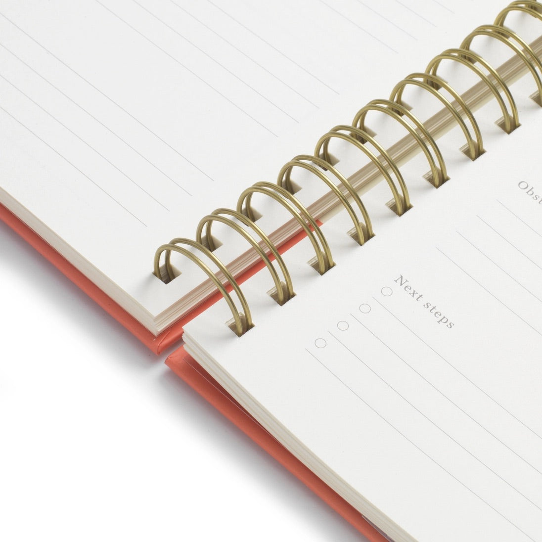 Gradient Orb Spiral Undated Daily Planner